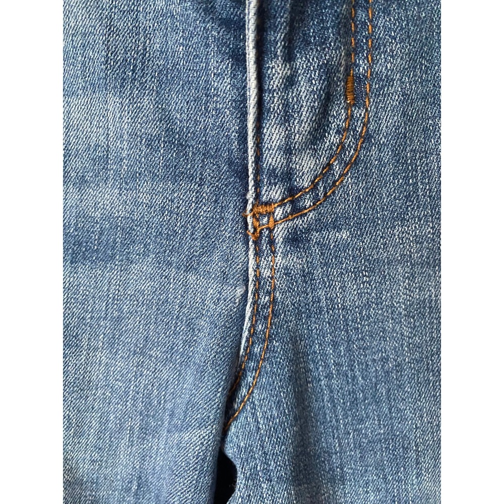 Loft‎ Womens Curvy Skinny Crop Jeans Medium Wash 14/32 Casual Staple Classic - Picture 3 of 12